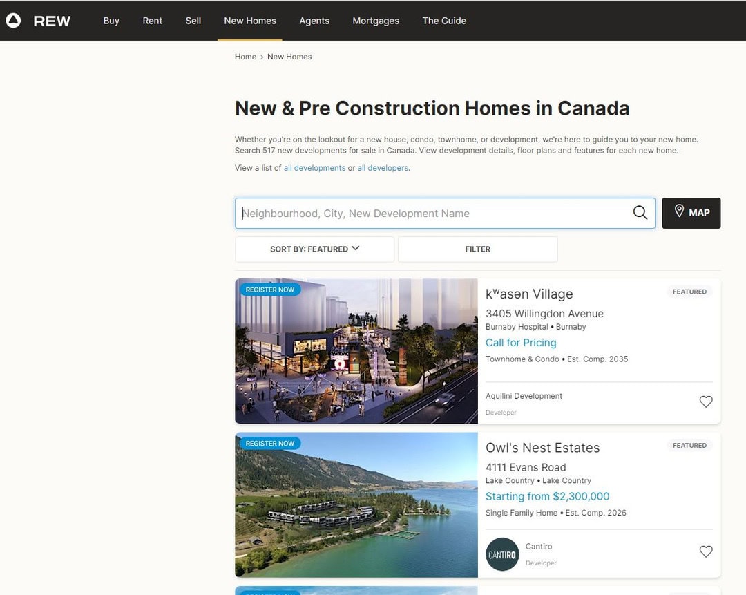 Tailoring Your Real Estate Website to Canada's Diverse Regions design-real-estate-website-canada-2