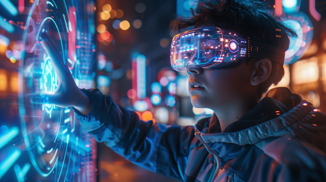 futuristic-depiction-of-gen-alpha-using-ar