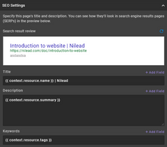 page resource meta seo-for-extension
