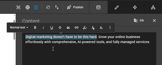 Add and Format Text