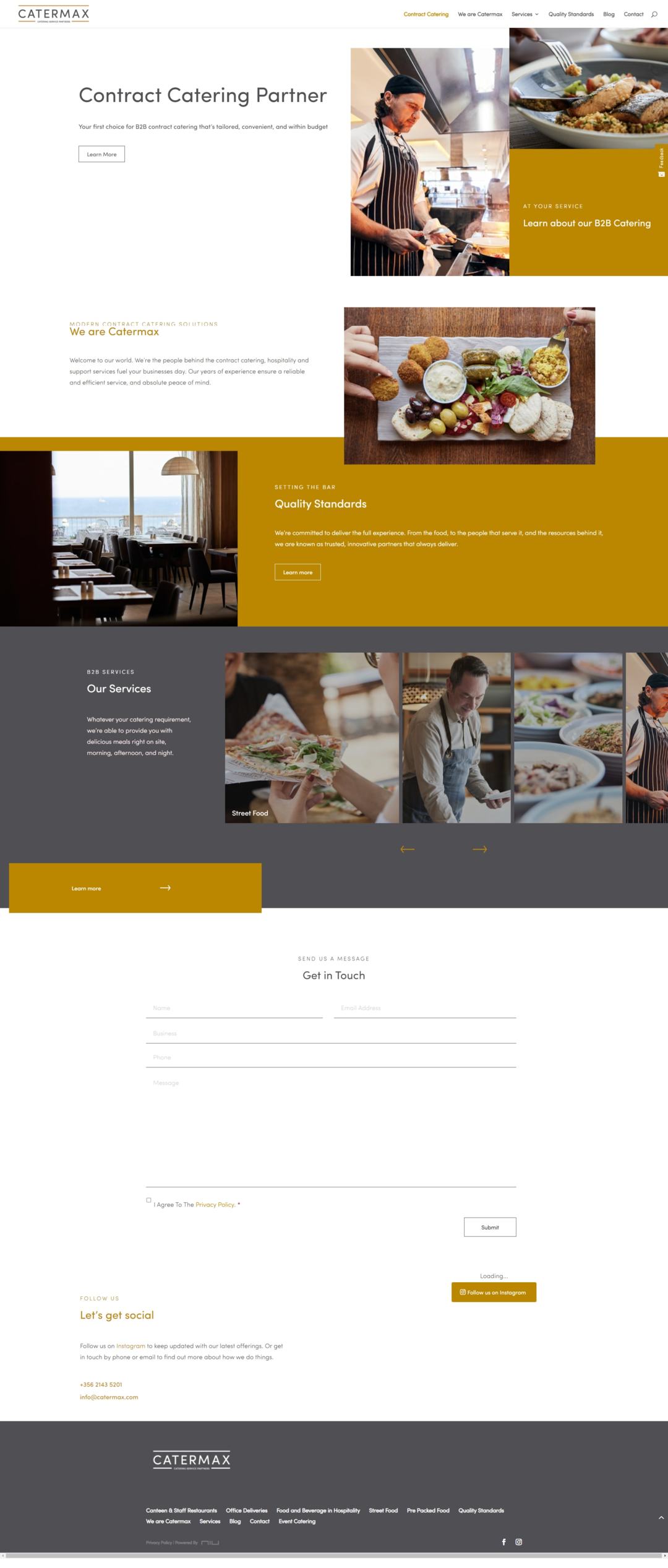 catermax-catering-website-design