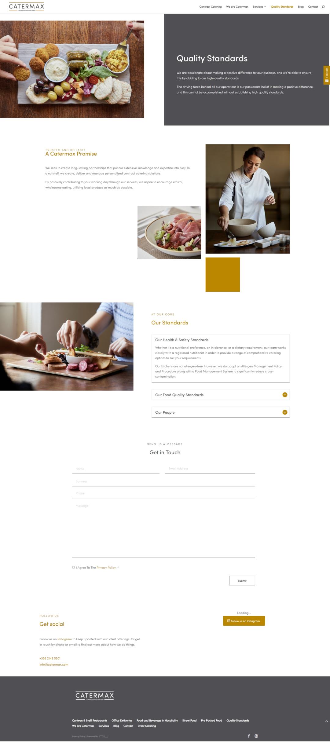 catermax-quality-standards-page