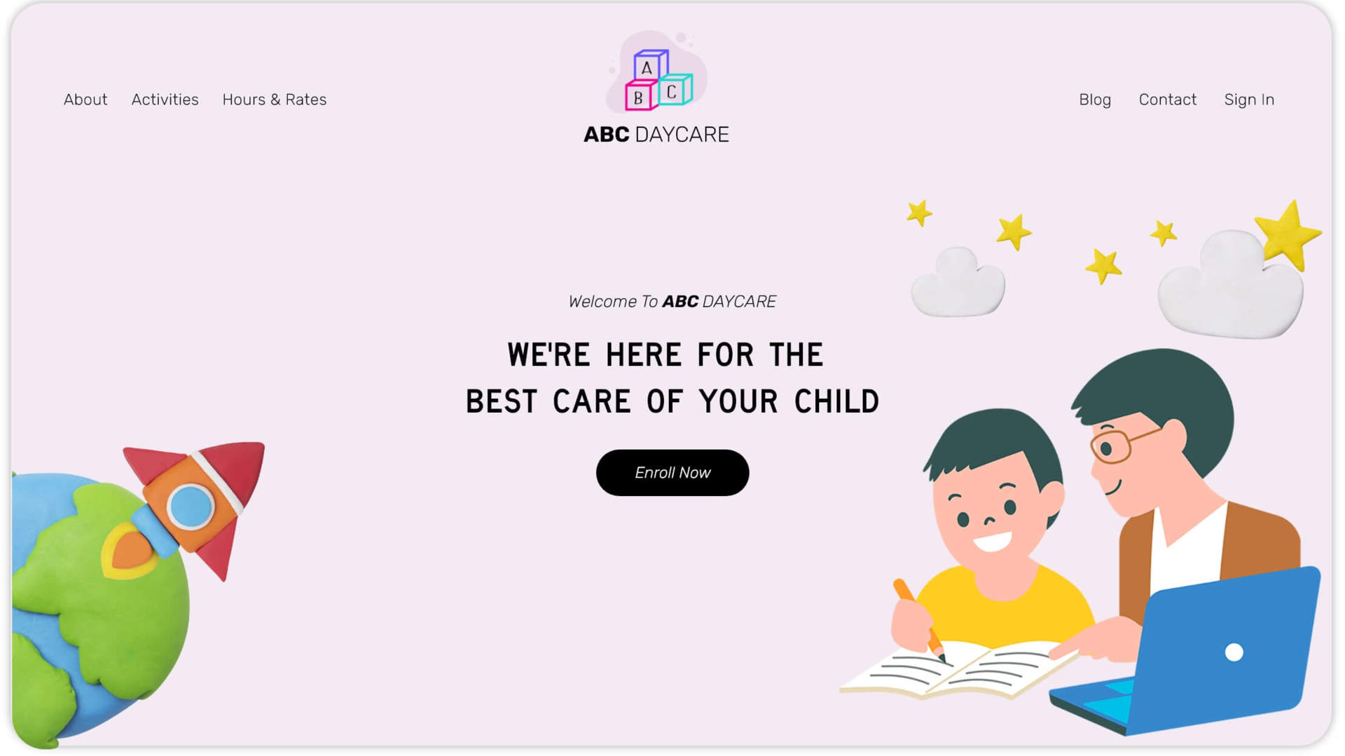 Daycare Website Design Best Practices Solution Nilead
