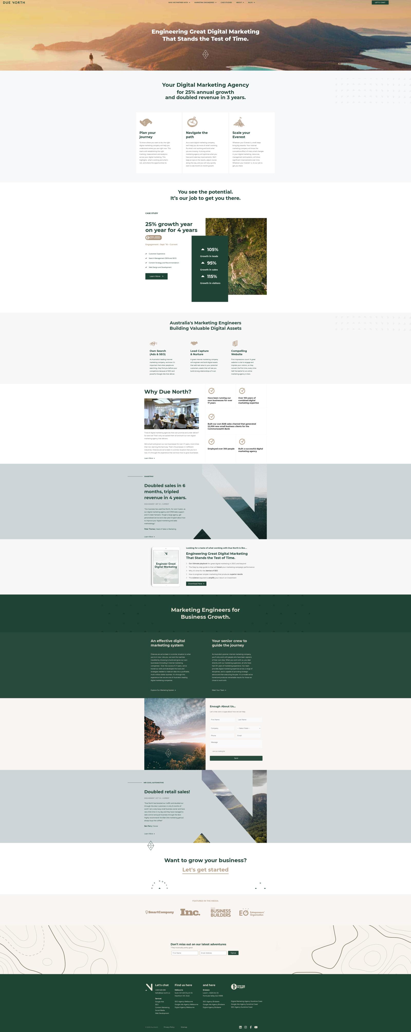 homepage