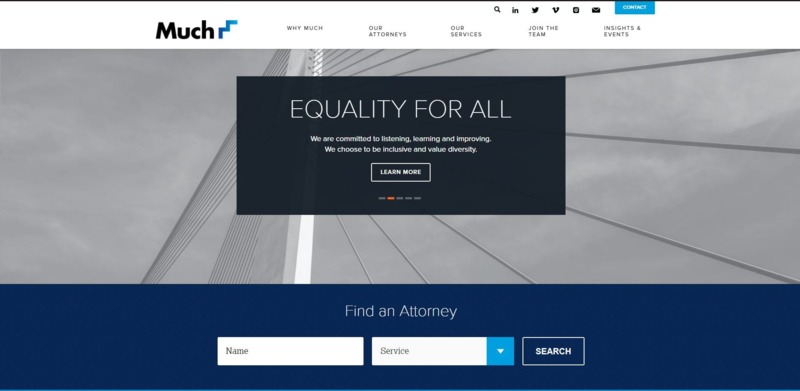 Law Firm Website (Much)