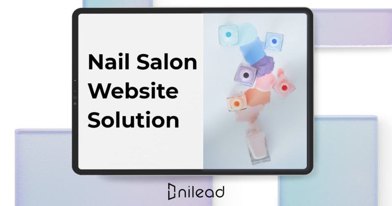 nail salon web design inspiration
