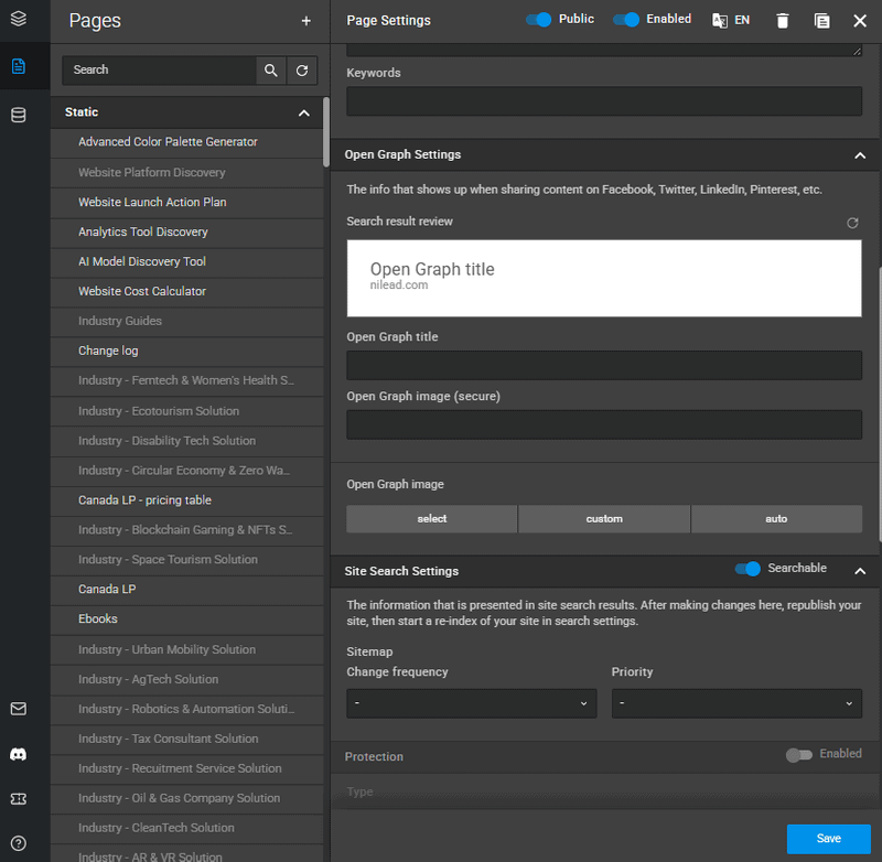 page-opengraph-settings
