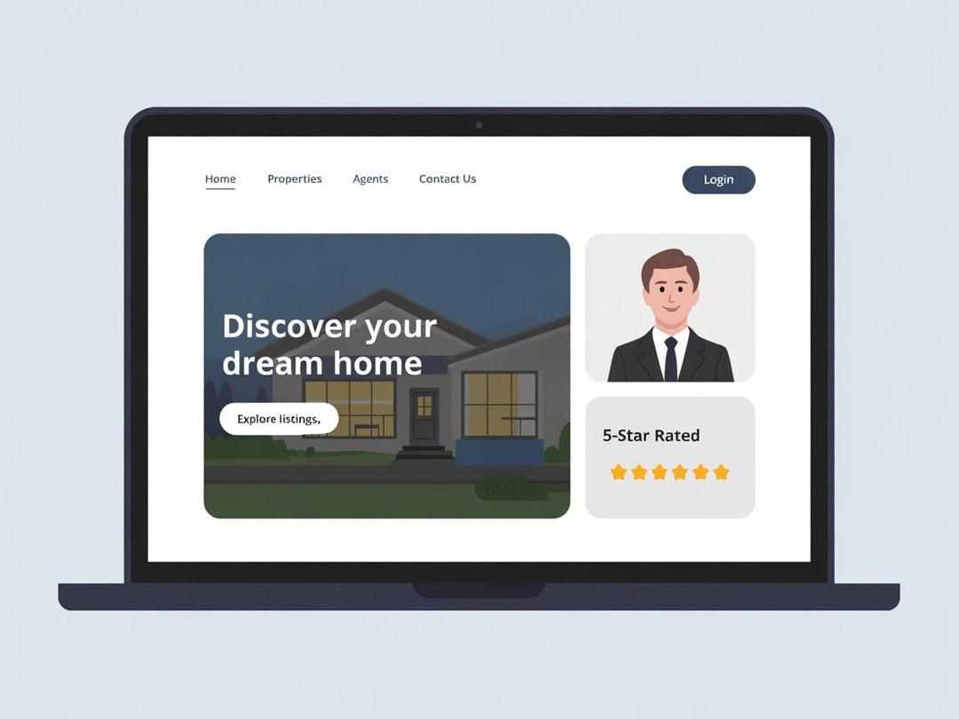 How can a real estate website earn trust in the first 5 seconds? real-estate-short-form
