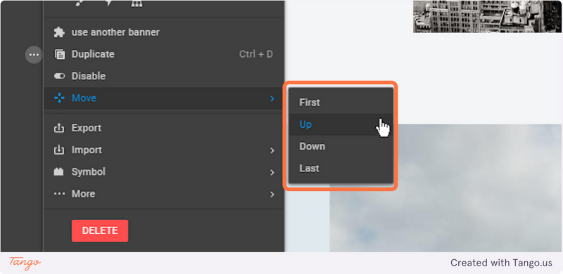 Step 4 Select a Movement Option