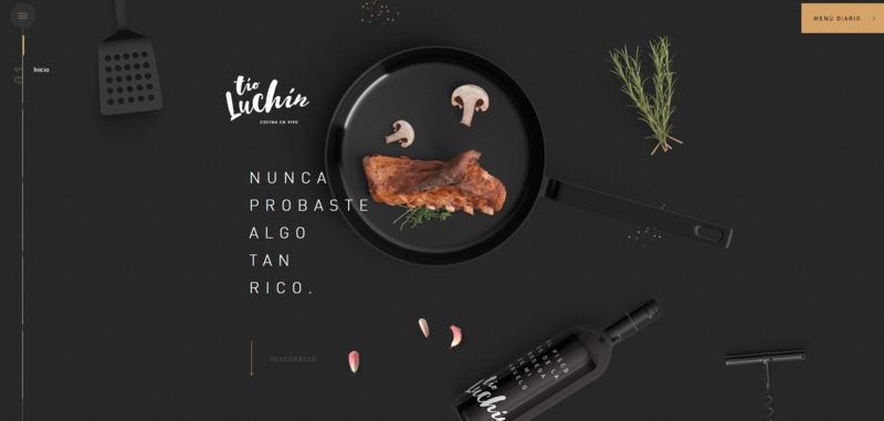 Restaurant Website (Tio Luchin)