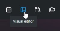 visual editor icon